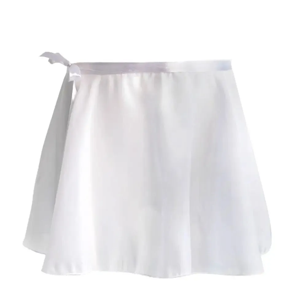 Women's Chiffon Ballet Skirt Lace-Up Dance Mini Tutu for Adults