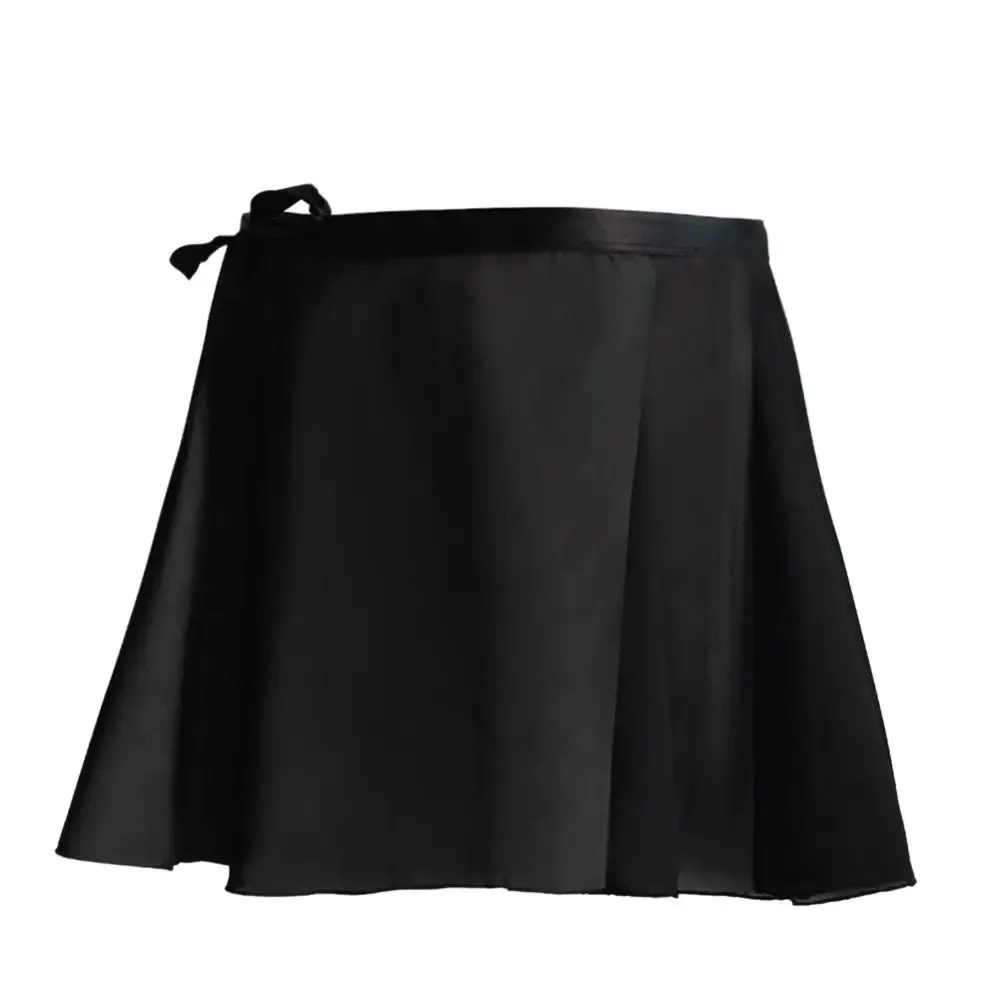 Women's Chiffon Ballet Skirt Lace-Up Dance Mini Tutu for Adults