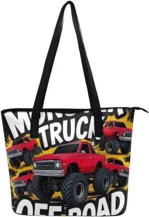 Women's Fashion Tote Bag, Large Capacity Lightweight Handbag, Shopping Bags with Compartment