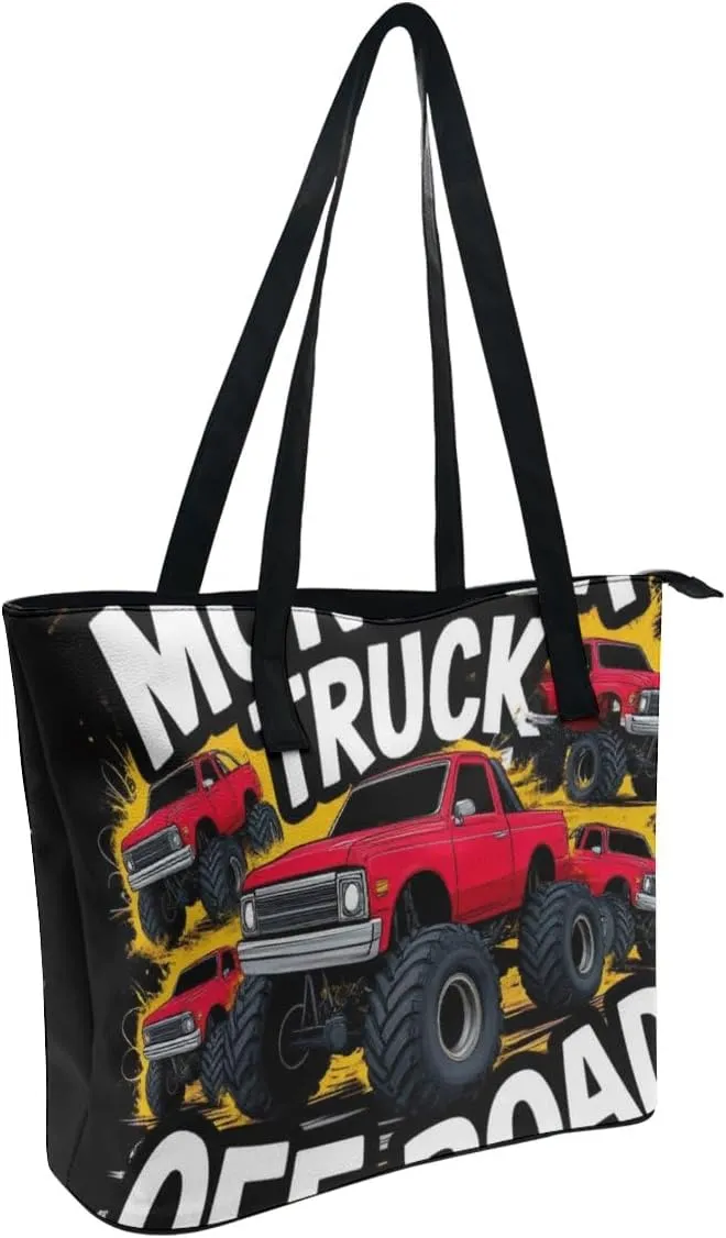 Women's Fashion Tote Bag, Large Capacity Lightweight Handbag, Shopping Bags with Compartment