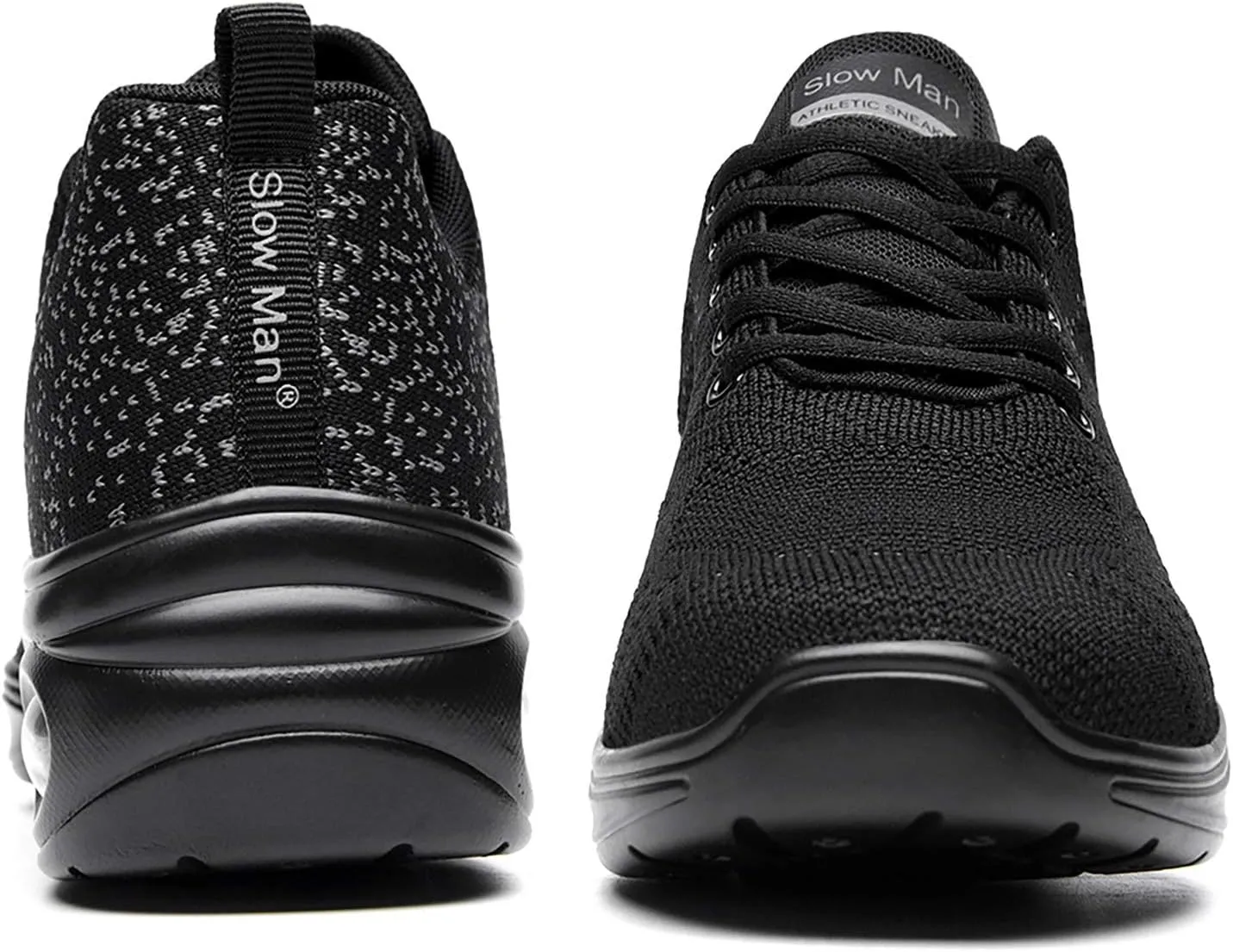 Women's Jazz Shoes Lace-up Sneakers - Breathable Air Cushion Lady Split Sole Athletic Walking Dance Shoes Platform