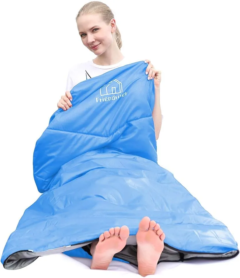 XL Size Upgraded Version of Camping Sleeping Bag 4 Seasons Warm and Cool, Lighter Weight, Adults and Children Can Use Waterproof Camping Bag, Travel and Outdoor Activities