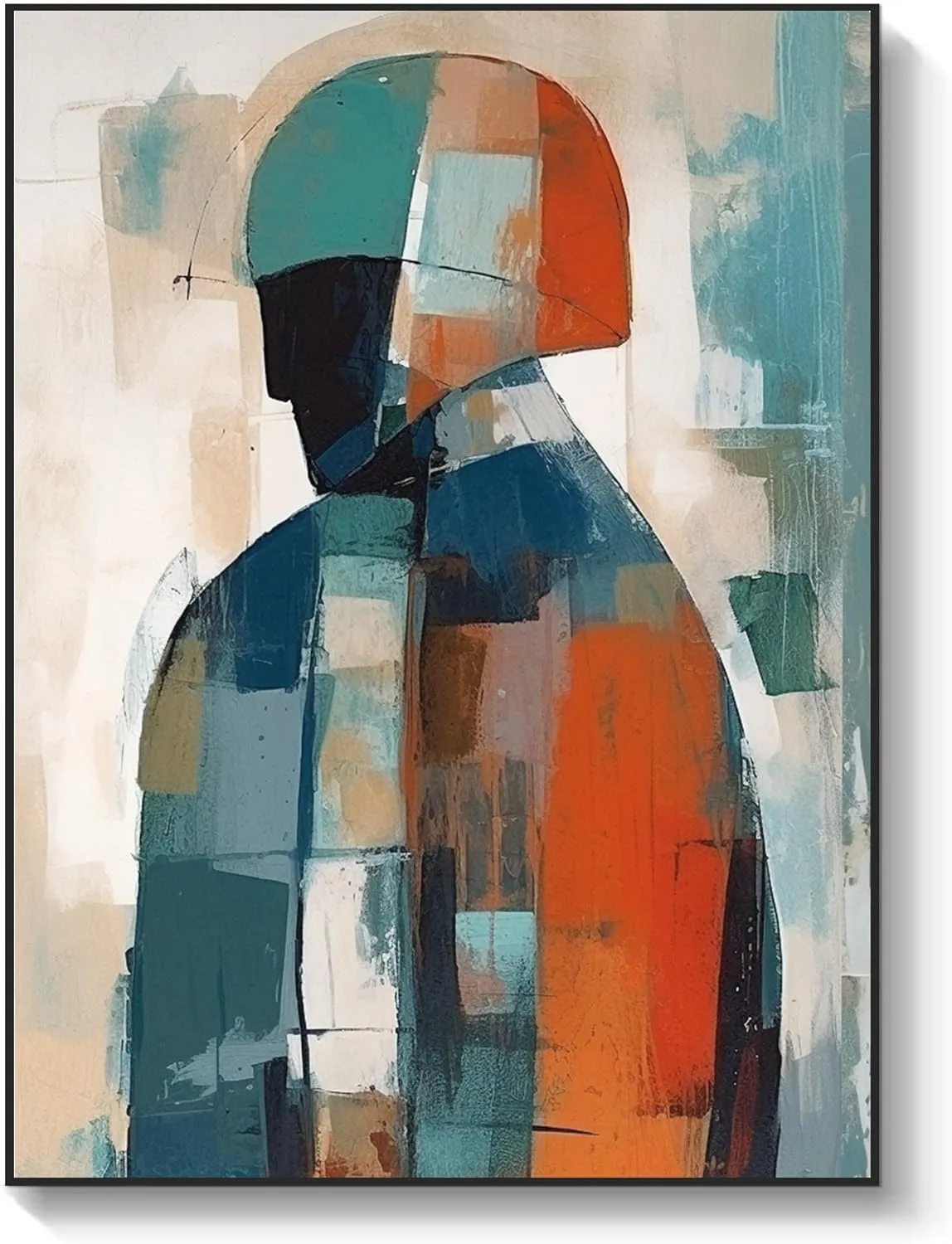 Yahedoba Sexy women acrylic oil painting, 100% hand-painted wall art painting,102 * 76cm(40 * 30) Inches,Unstretched,Frameless