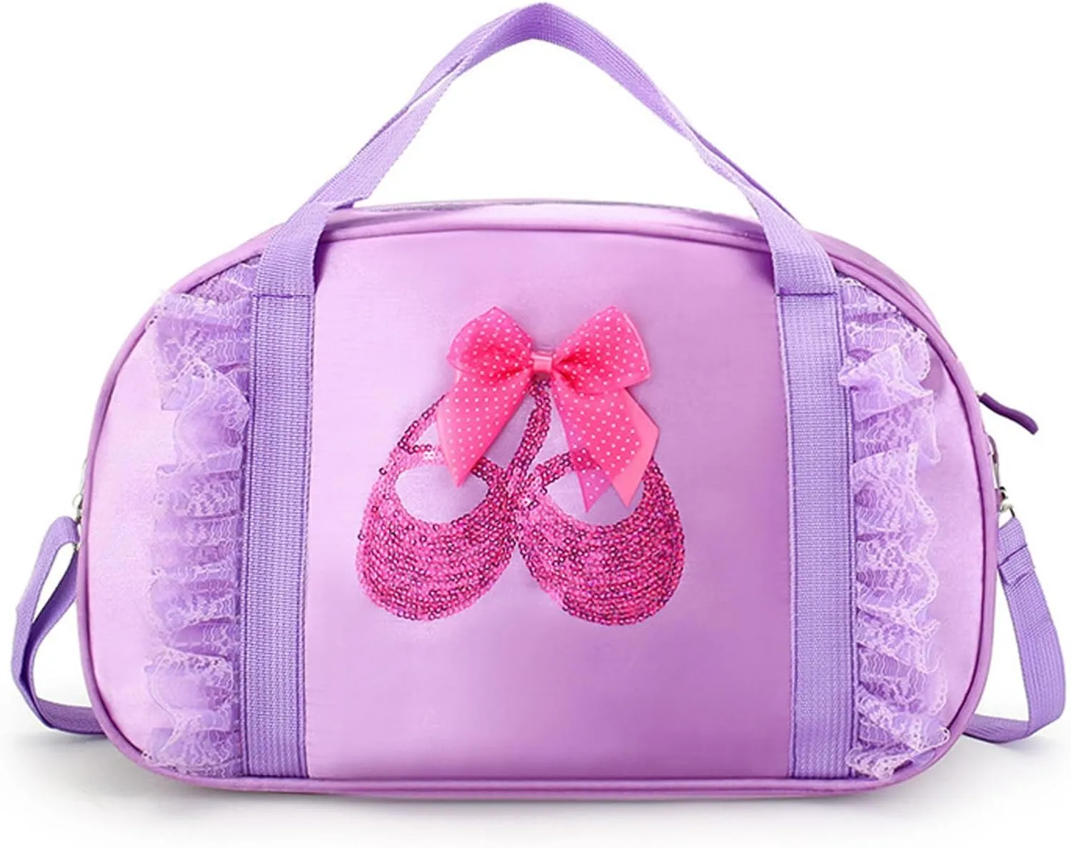 Yitengteng Dance Bag,Cute Ballet Dance Storage Package,Fitness Luggage Package Suitable for All Women Little Ballerina