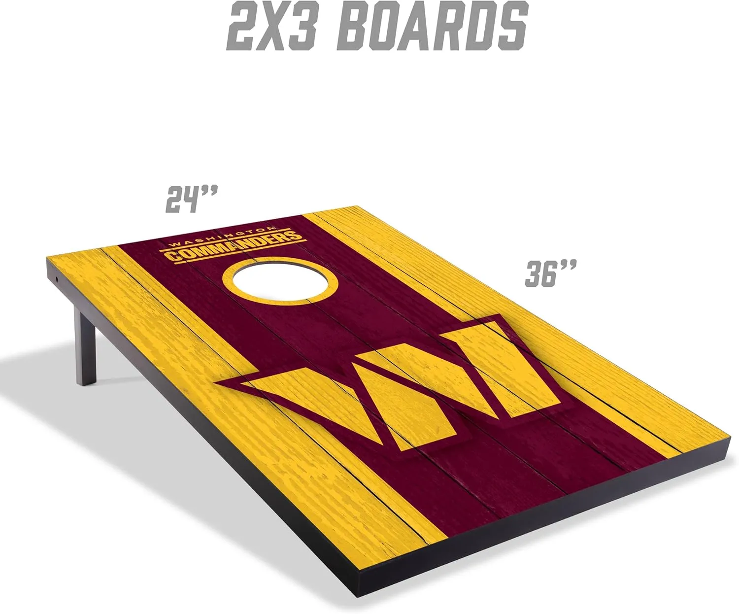 YouTheFan NFL 2' x 3' Portable Cornhole Game with Logo Bags