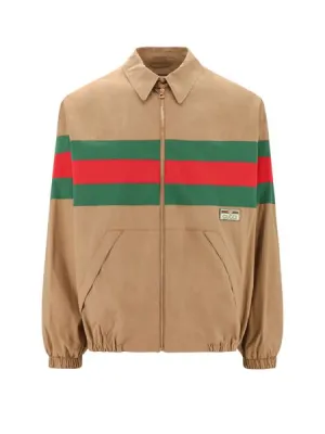 ZIPPERED COTTON JACKET