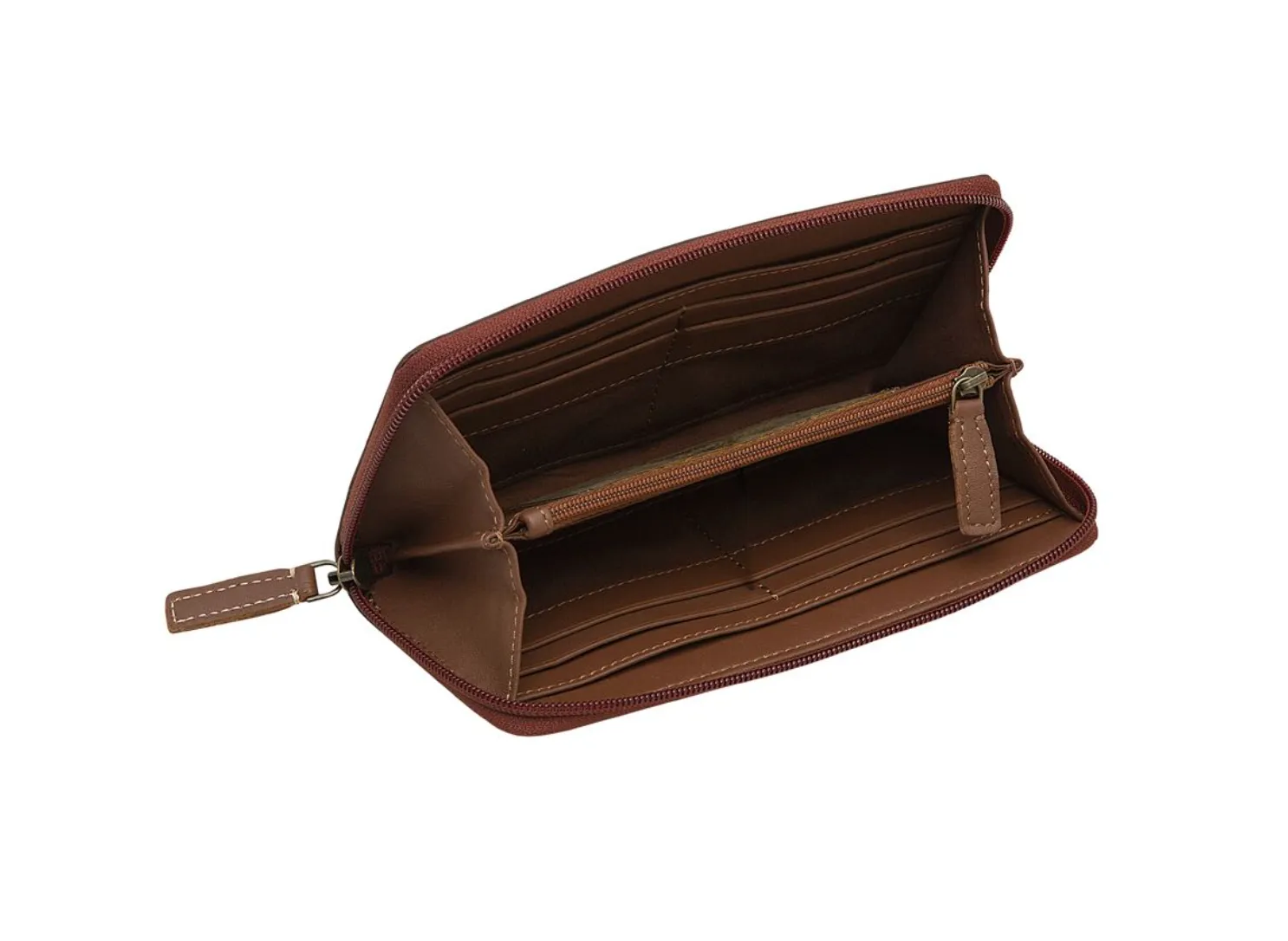 Zippered Floral Wallet